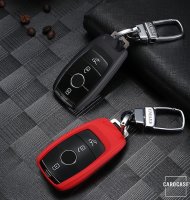 Silikon Schlüssel Cover passend für Mercedes-Benz Schlüssel M9 rot