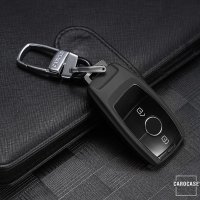 Silicone key fob cover case fit for Mercedes-Benz M9 remote key red