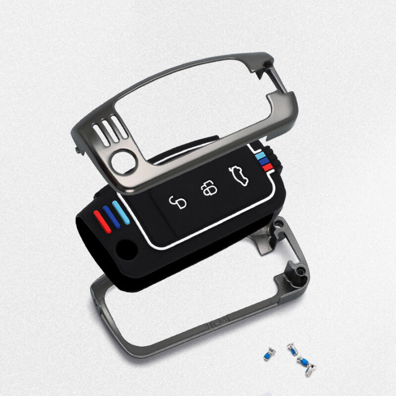 Silikonikotelo Audi / Seat / Skoda / VW autonavaimille (tyyppi F1) | Carocase Premium