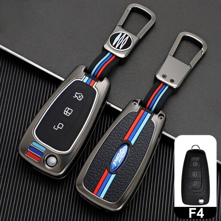 Capa de silicone para chaves de carro Audi / Seat / Skoda / VW (tipo F4) | Carocase Premium Capa de chave de carro protetora de couro de luxe