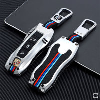 Key case cover FOB for Porsche keys including hook...