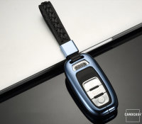 Aluminum key fob cover case fit for Audi AX4 remote key