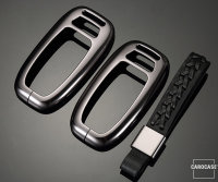 Aluminium Premium Schlüssel Cover passend für Audi Autoschlüssel  HEK11-AX4