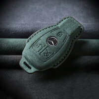 Alcantara Hülle für Mercedes Benz Autoschlüssel (Typ M8) | Carocase Premium