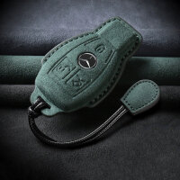 Alcantara Hülle für Mercedes Benz Autoschlüssel (Typ M8) | Carocase Premium