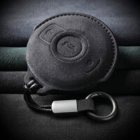 Capa de Alcantara para chaves de carro Smart (tipo SM2) |...