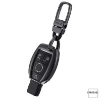 PREMIUM Alu Schlüssel Etui passend für Mercedes-Benz Autoschlüssel  HEK12-M7