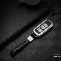 PREMIUM Alu Schlüssel Etui passend für Mazda Autoschlüssel  HEK12-MZ1