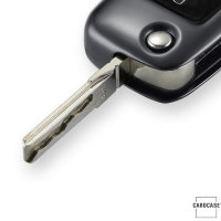 PREMIUM Alu Schlüssel Etui passend für Opel Autoschlüssel  HEK12-OP5