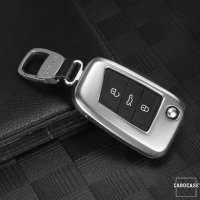 Coque de protection en Aluminium pour voiture Volkswagen, Audi, Skoda, Seat clé télécommande V3, V3X