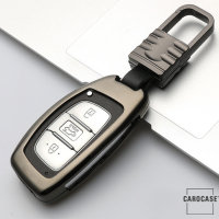 Cover Guscio / Copri-chiave Alluminio compatibile con Hyundai D1, D2