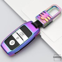 Alu Hartschalen Schlüssel Cover passend für Kia Autoschlüssel  HEK13-K7