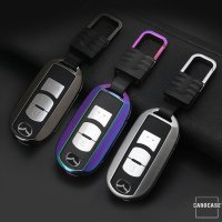 Alu Hartschalen Schlüssel Cover passend für Mazda Autoschlüssel  HEK13-MZ1