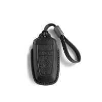 Leder Hülle für Ford Autoschlüssel (Typ F9) | Carocase Premium Premium Autoschlüssel Schutzhülle - Detailansicht 3