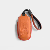 Leder Hülle für Ford Autoschlüssel (Typ F9) | Carocase Premium