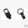 Alu Hartschalen Schlüssel Cover passend für Opel, Citroen, Peugeot Autoschlüssel  HEK13-P3