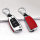 Cover Guscio / Copri-chiave Alluminio, Pelle compatibile con Audi AX3