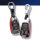 Aluminium, Leder Schlüssel Cover passend für Audi Schlüssel  HEK15-AX3