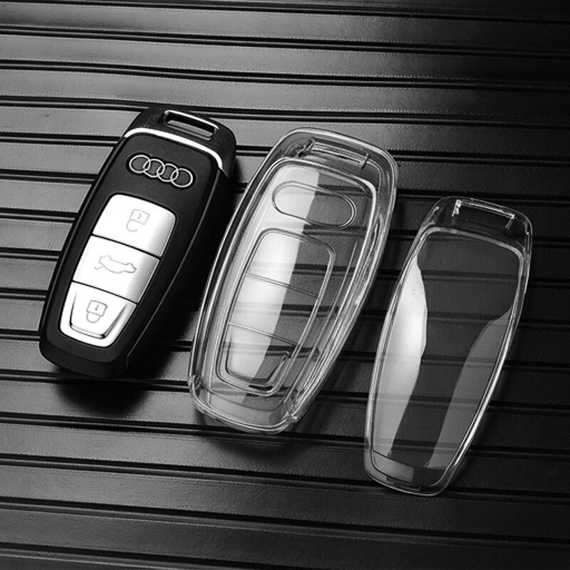 Silikoninis dėklas Audi automobilio raktams (Tipas AX7) | Carocase Premium Odinis dėklas raktams Premium apsauga