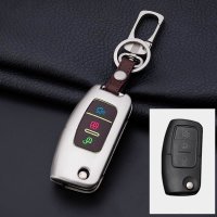 Aluminum key fob cover case fit for Ford F1 remote key