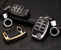 Aluminum, High quality plastic key fob cover case fit for...