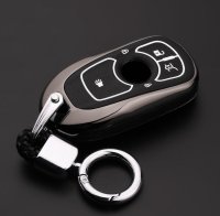 Schlüsselhülle Cover (HEK18) passend für Opel Schlüssel