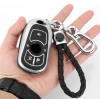 Schlüsselhülle Cover (HEK18) passend für Opel Schlüssel