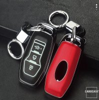 Hartschalen Schlüssel Cover passend für Ford Autoschlüssel mit Leuchtfunktion  HEK19-F3