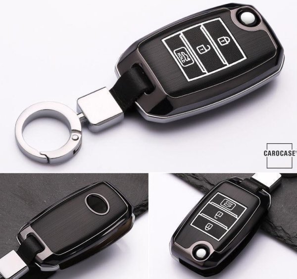KIA Schlüsselgehäuse mit Schlüsselrohling links - Key-Chip