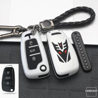 Nachleuchtende Schlüssel Cover passend für Audi...