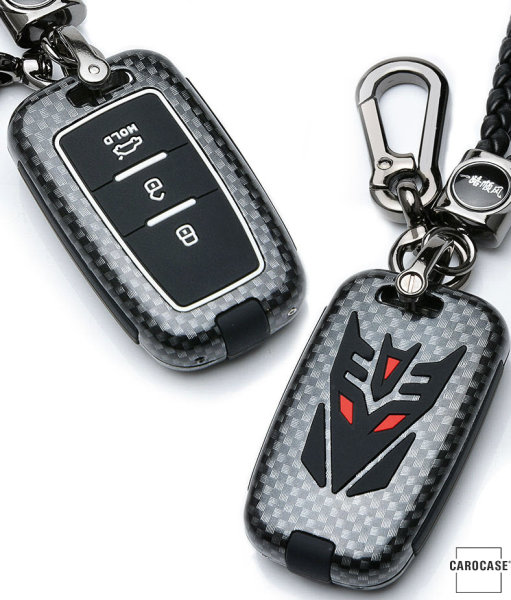 Nachleuchtende Schlüssel Cover passend für Hyundai, Kia
