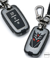 Aluminum key fob cover case fit for Hyundai, Kia D3...