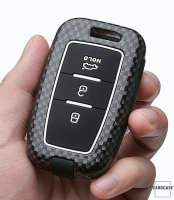 Coque de protection en Aluminium pour voiture Hyundai, Kia clé télécommande D3