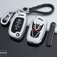 Aluminum key fob cover case fit for Hyundai D7 remote key