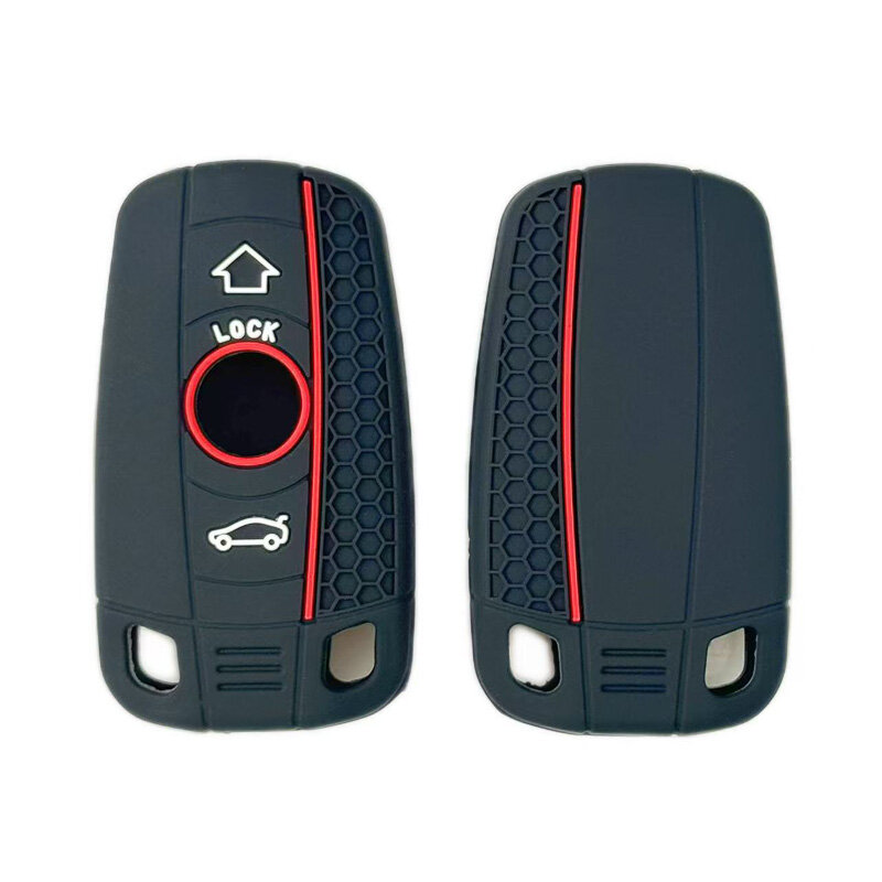 Custodia in silicone per chiavi auto BMW (Tipo B3X) | Carocase Premium Custodia copri-chiave protezione telecomando auto