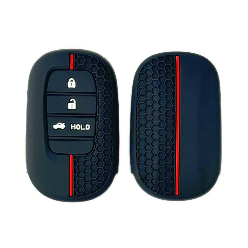 Coque en silicone pour clé de voiture Honda (Type H25) | Carocase Premium Coque de protection clé voiture étui de luxe