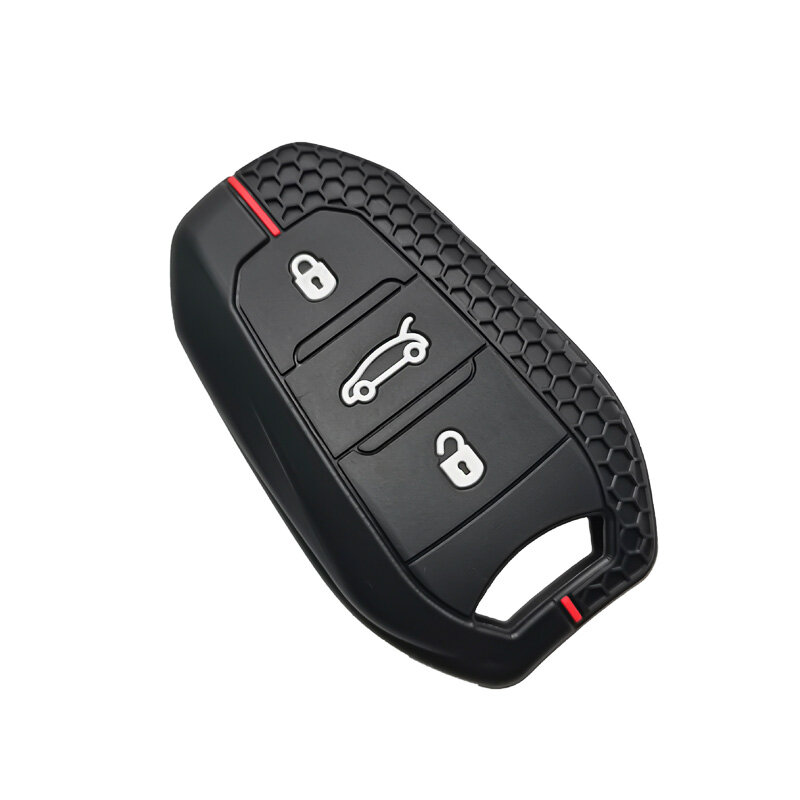 Szilikon tok Citroen / Opel / Peugeot / Toyota autókulcshoz (P2 típus) | Carocase Premium Premium autókulcs tok - Részletes nézet 2