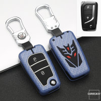 Nachleuchtende Schlüssel Cover passend für Toyota, Citroen, Peugeot Autoschlüssel  HEK20-T1
