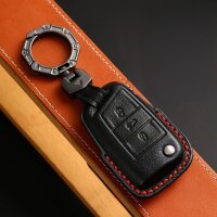 Leder Hülle für Audi / Seat / Skoda / VW...