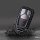 Coque de protection en Carbon-Look TPU pour voiture Audi clé télécommande AX6 noir