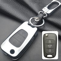 Aluminio funda para llave de Hyundai, Kia D5