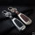 Alu Hartschalen Schlüssel Case passend für Ford Autoschlüssel  HEK2-F4