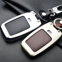 Alu Hartschalen Schlüssel Case passend für Kia Autoschlüssel  HEK2-K3