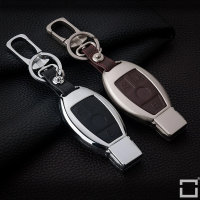 Aluminum key fob cover case fit for Mercedes-Benz M8 remote key