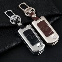 Aluminum key fob cover case fit for Mazda MZ3 remote key