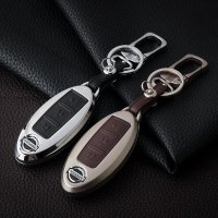 Aluminum key fob cover case fit for Nissan N7 remote key