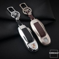 Aluminum key fob cover case fit for Porsche PEX remote key
