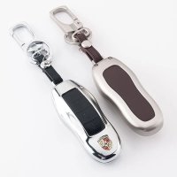 Aluminum key fob cover case fit for Porsche PEX remote key