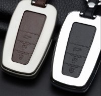 Alu Hartschalen Schlüssel Case passend für Toyota Autoschlüssel  HEK2-T6