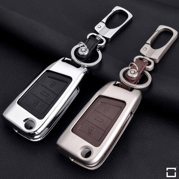 Aluminum key fob cover case fit for Opel, Citroen, Peugeot P2 remote key